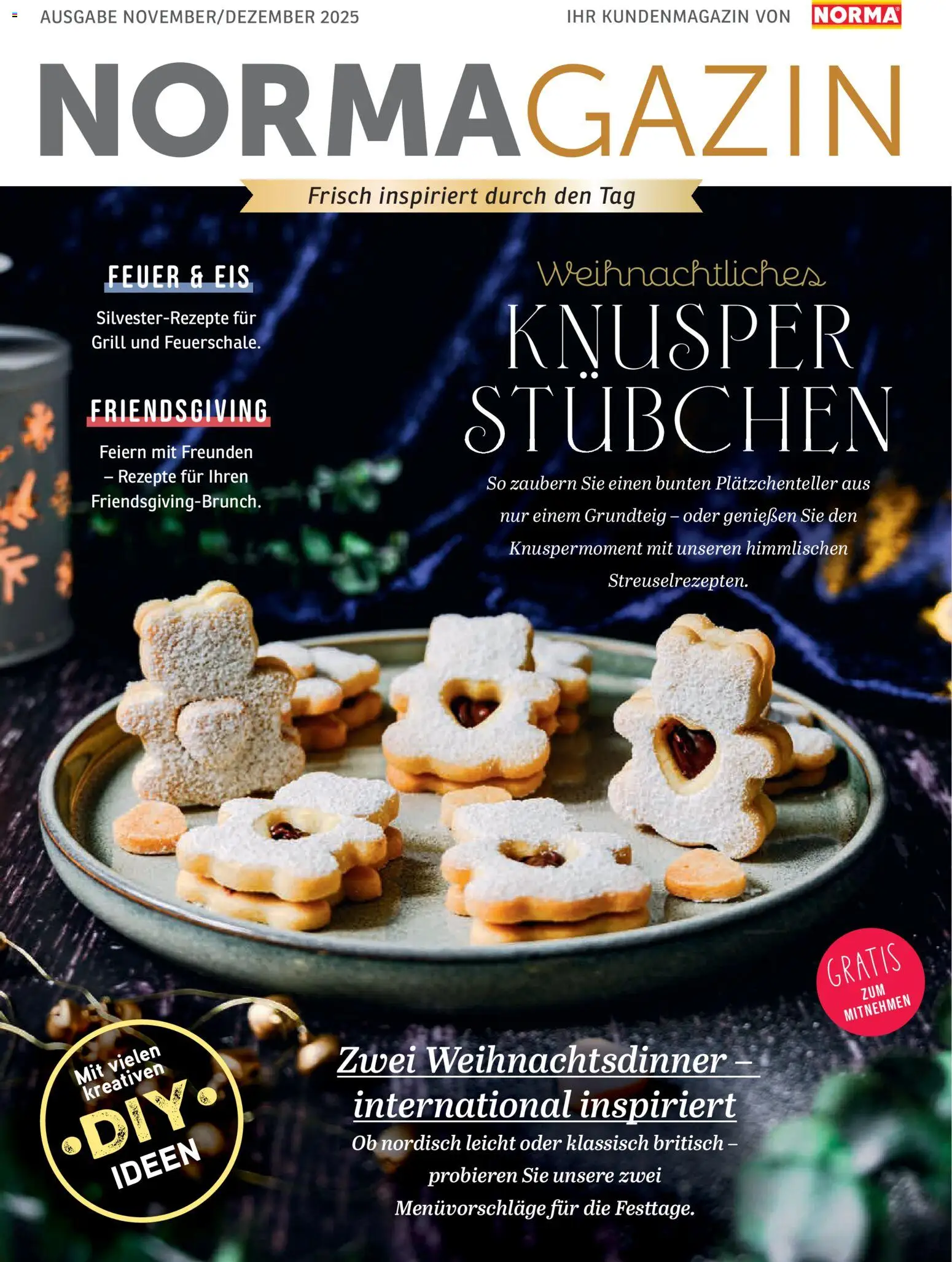 Norma NORMAgazin November/Dezember 2025 - Seite 1 - gültig ab 01.11.2025