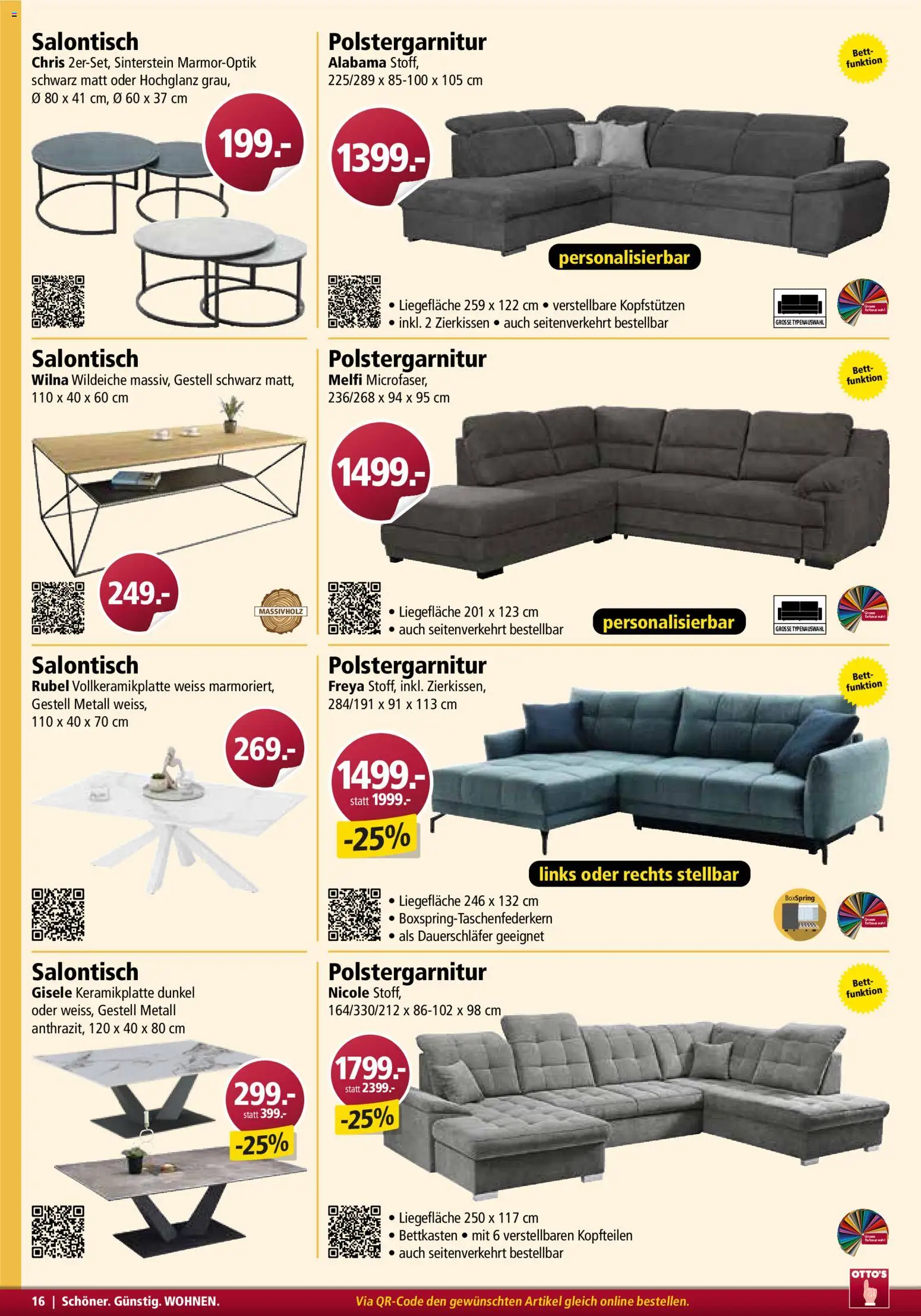 Otto's Aktionen Möbelflyer - page 16- valid from 01.03.2026