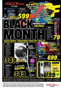 Esikatselu Veikon Kone - Black Friday voimassa alkaen 17/11/2025