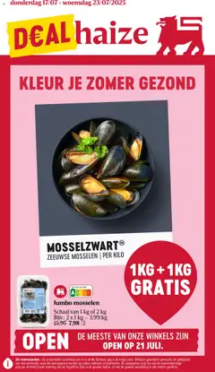 Delhaize folder week 29 geldig vanaf 17/07/2025