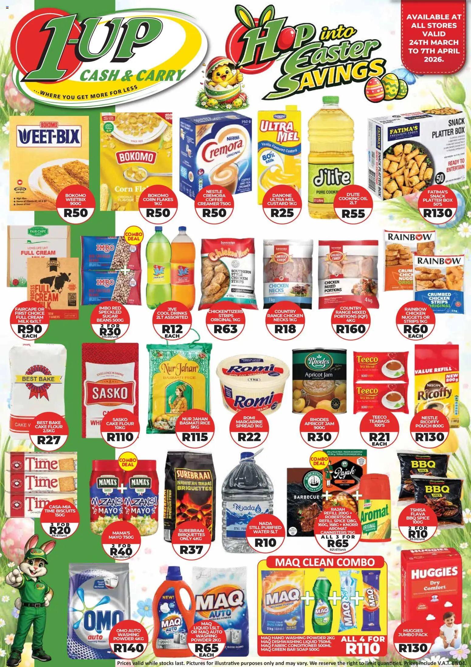 1UP Cash & Carry Specials - page 1- valid from 24/03/2026