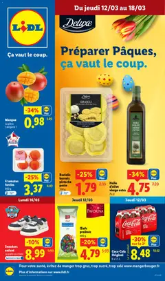 Aperçu LIDL catalogue semaine 11 valable à partir du 12/03/2026