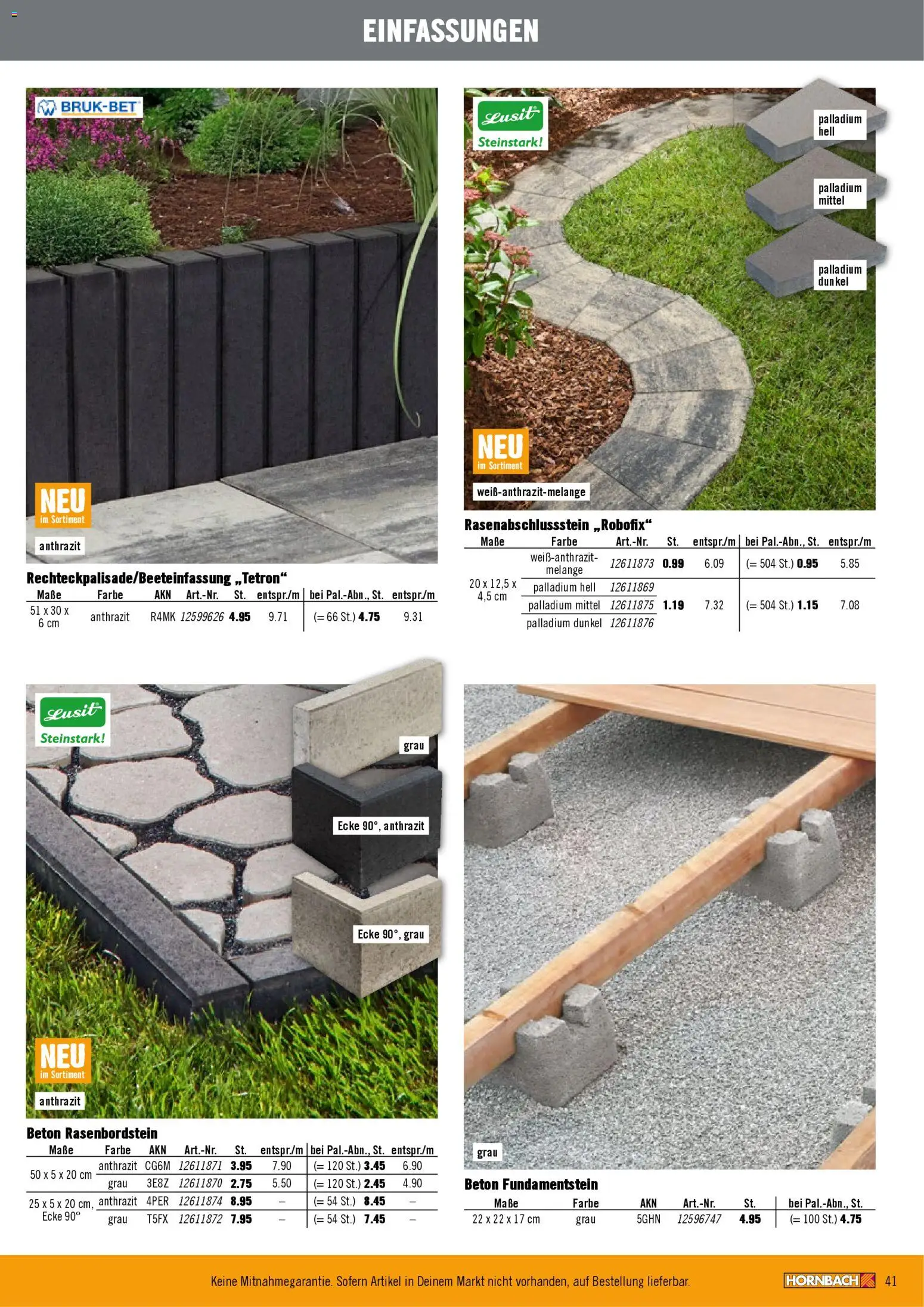 Hornbach Garten- & Terrassengestaltung - Seite 41 - gültig ab 12.02.2026