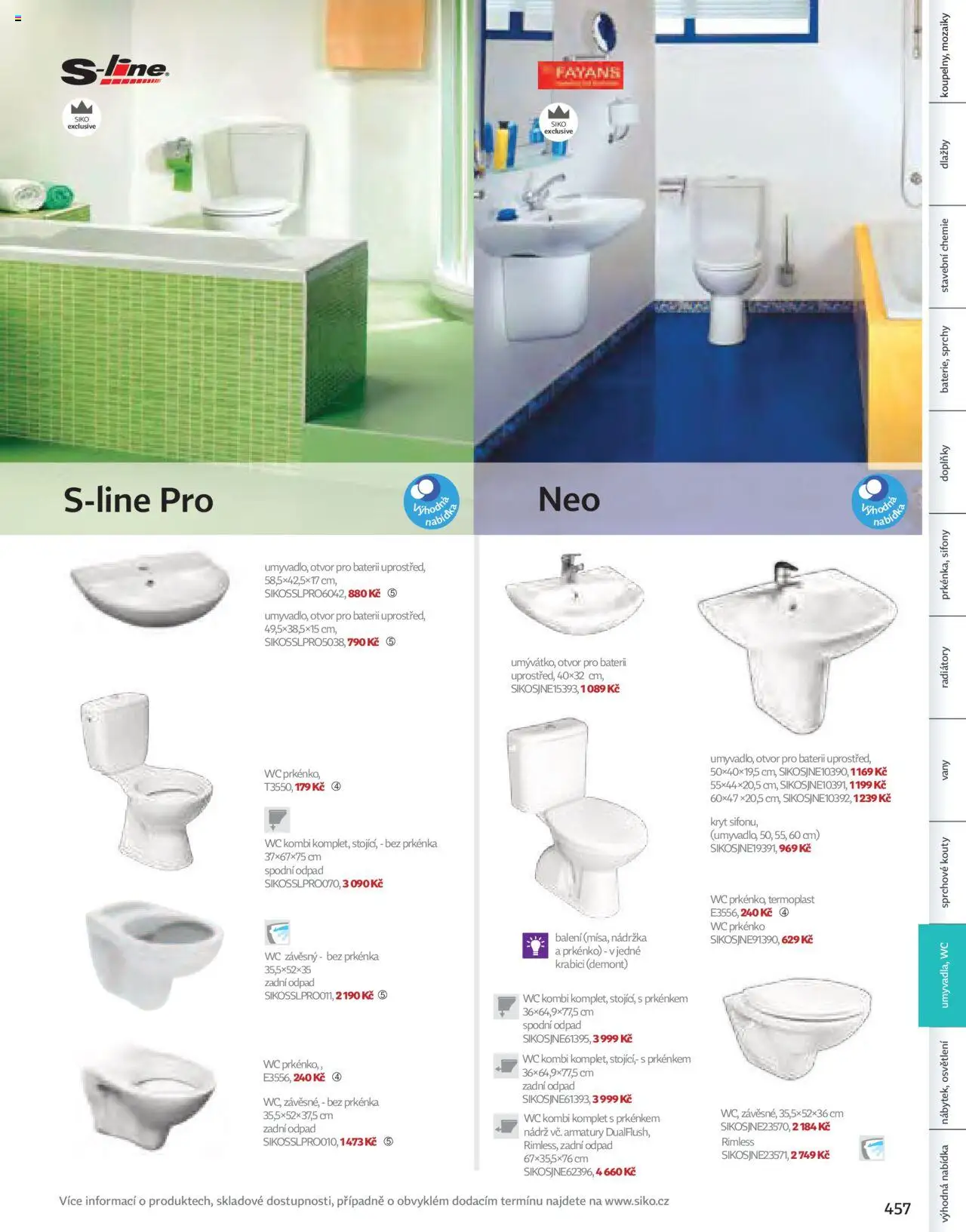 Siko koupelny katalog Koupelny 2024/2025 - strana 461- platný od 23.10.2024