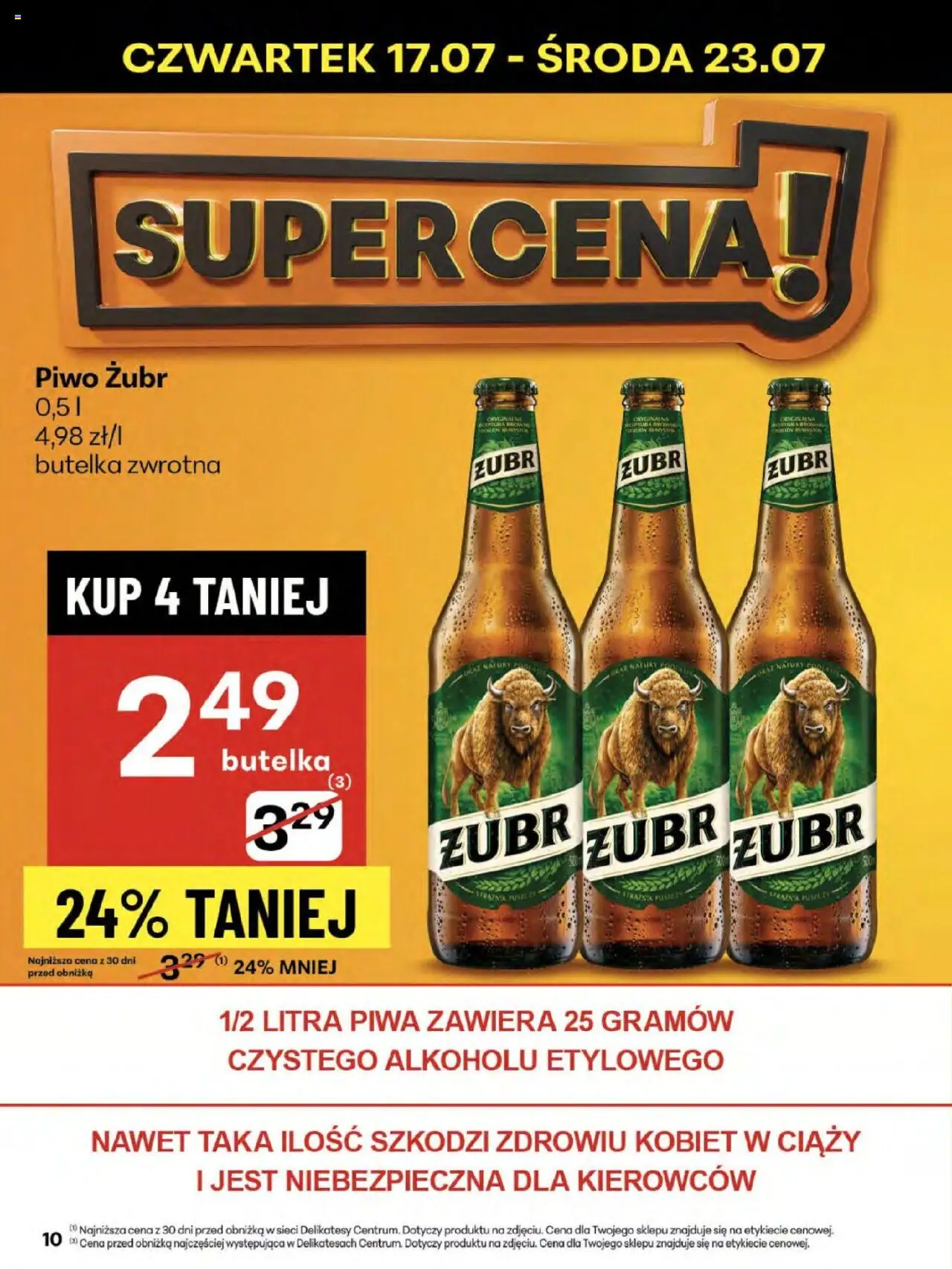 Delikatesy Centrum Gazetka - strona 10- ważny od 17.07.2025