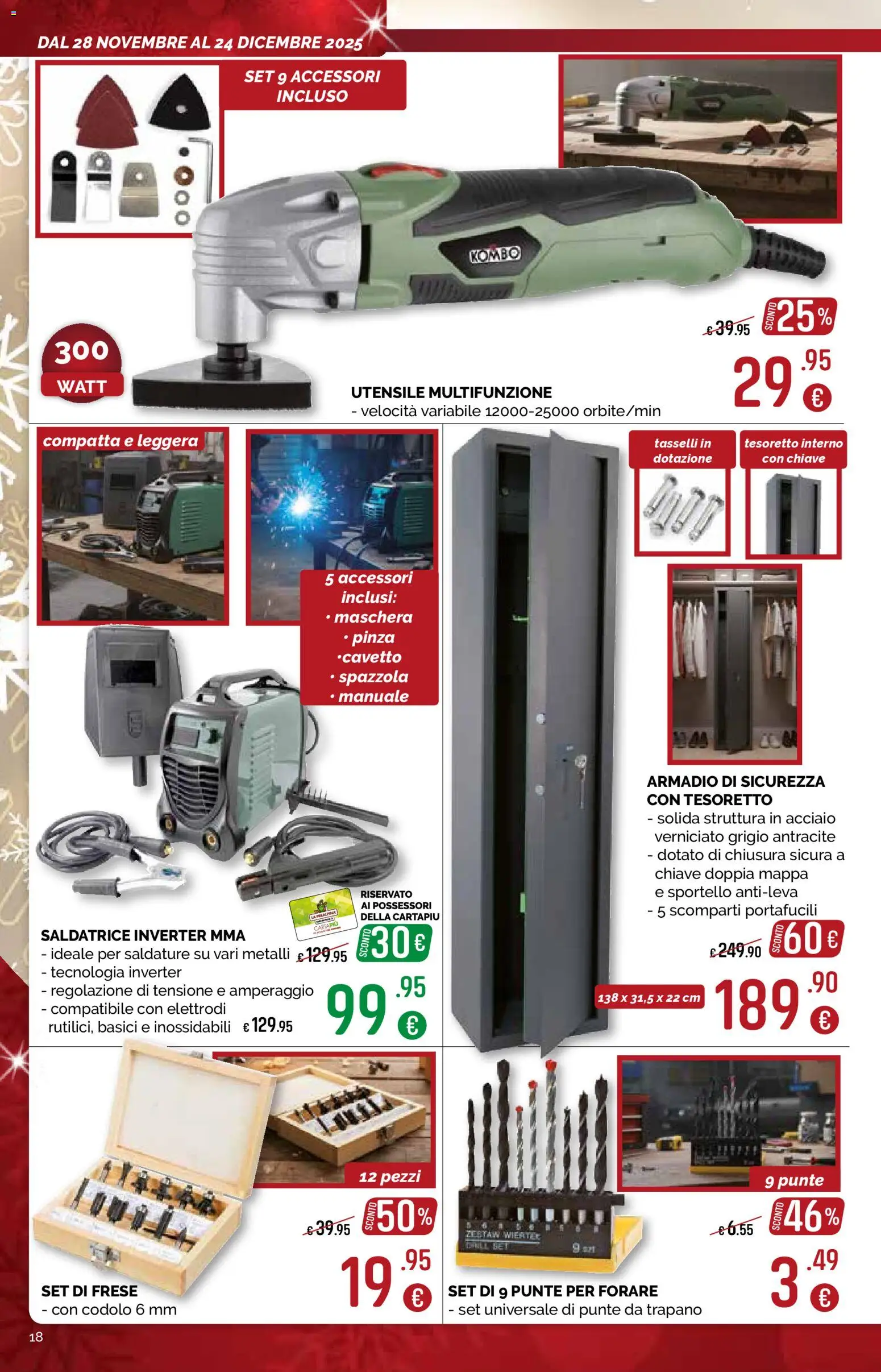 Volantino La Prealpina	 - pagina 18 - valido dal 28/11/2025