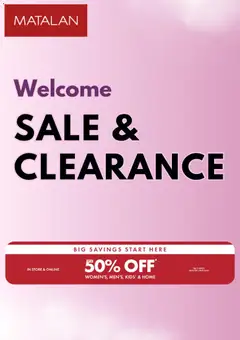 Matalan - Offers valid from 11/02/2026