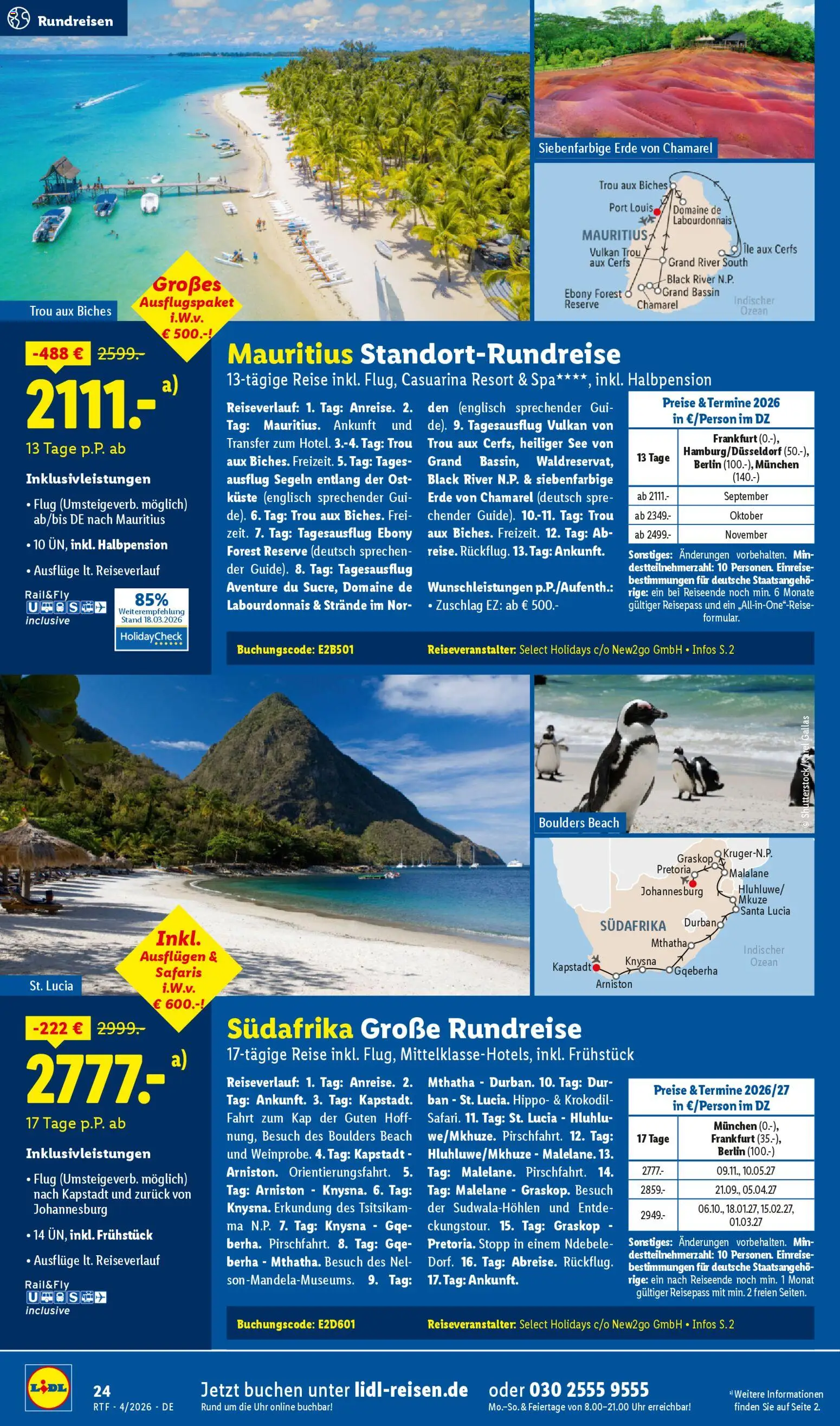 Lidl Reisen Prospekt 	 - Seite 24 - gültig ab 11.04.2026