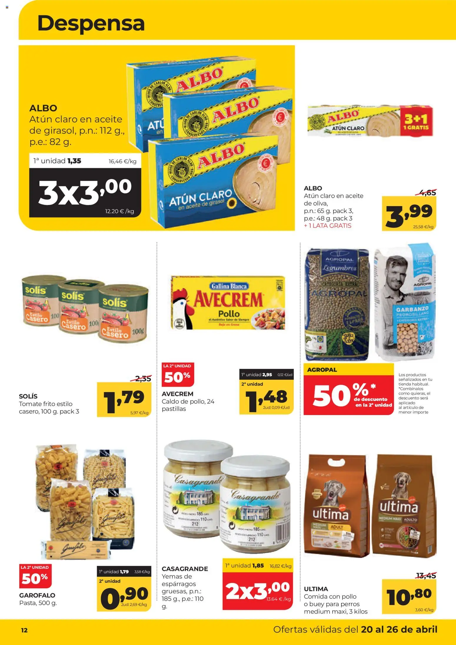 Alimerka folleto Asturias - Página de 12 - Válido desde 20/04/2026