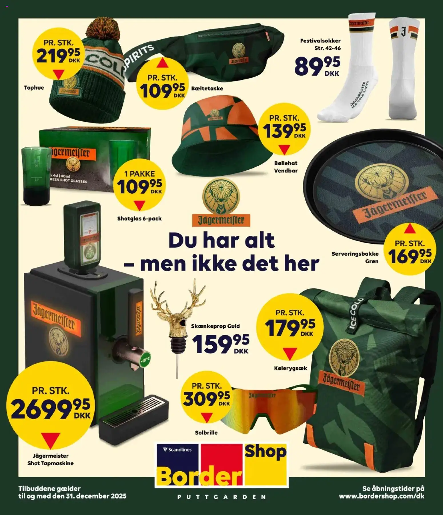 Bordershop - Jägermeister merchandise - side 1- gyldig fra 23/10/2025
