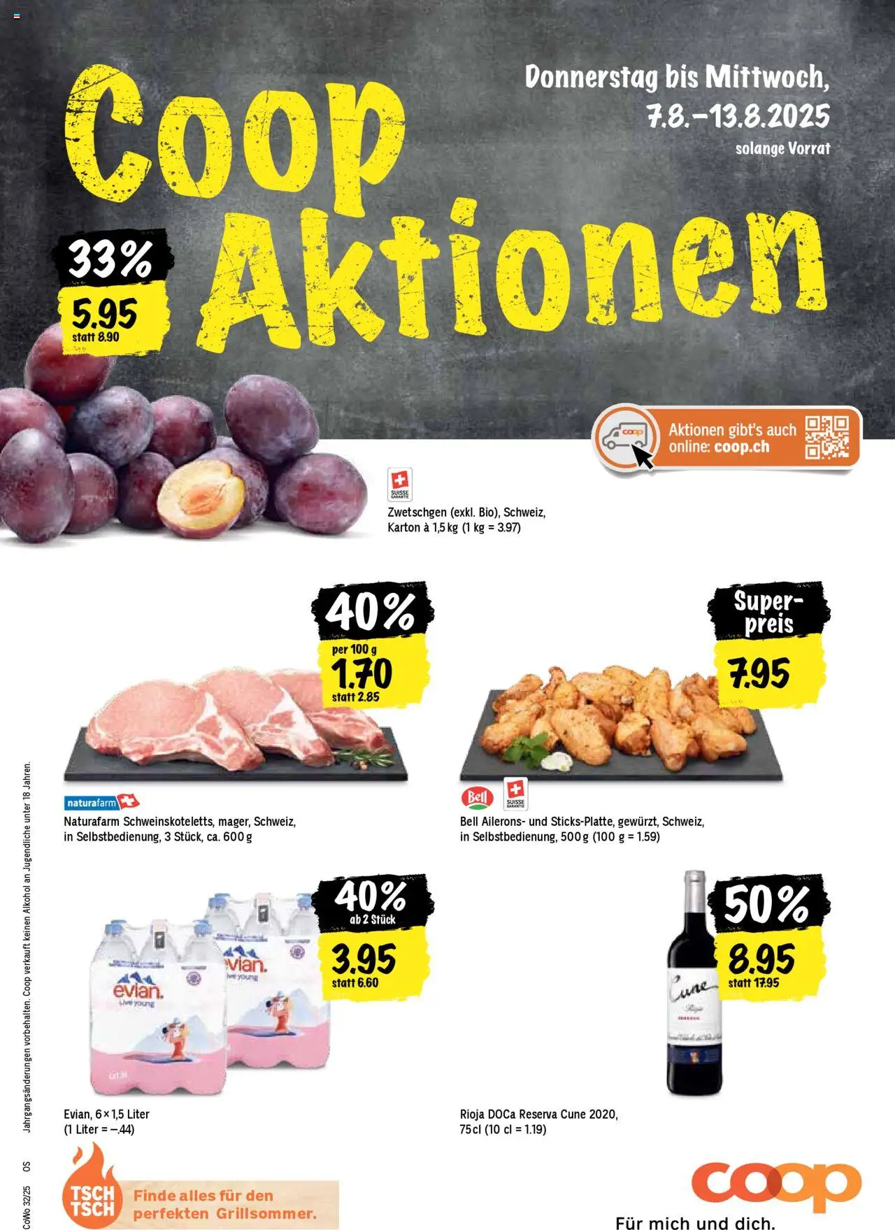 Coop Aktionen - Seite 1- gültig ab 07.08.2025