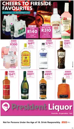Preview President Hyper - Liquor Specials valid from 22/08/2025