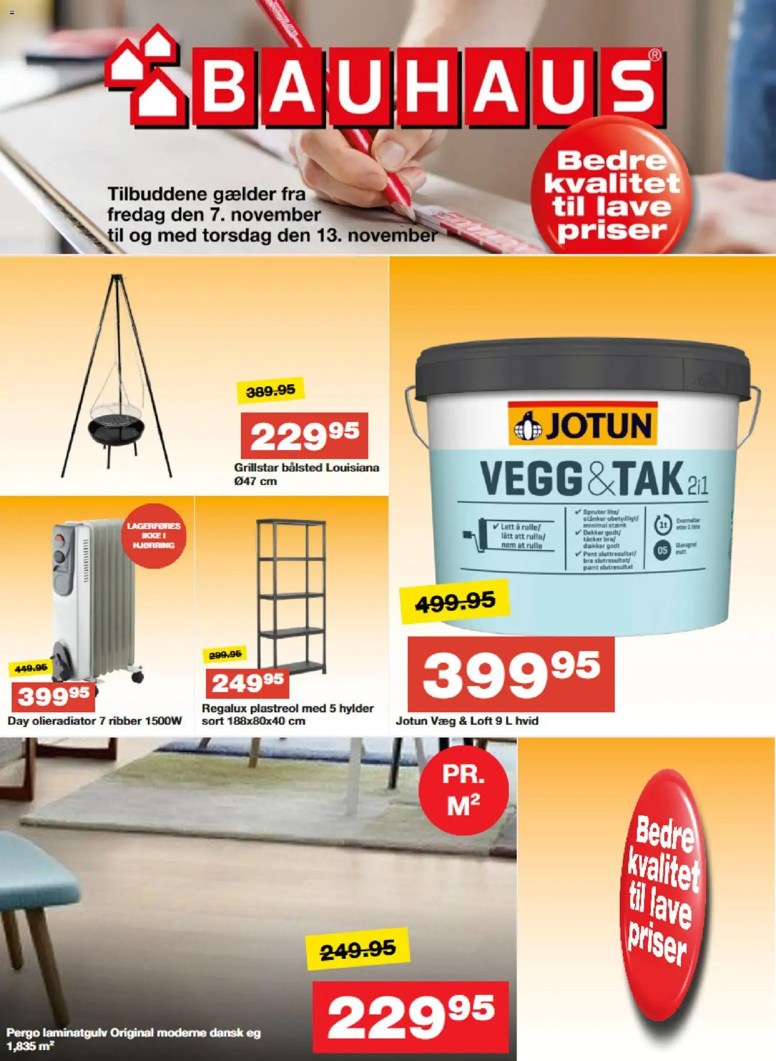 Bauhaus - Tilbudsavis - side 1- gyldig fra 07/11/2025