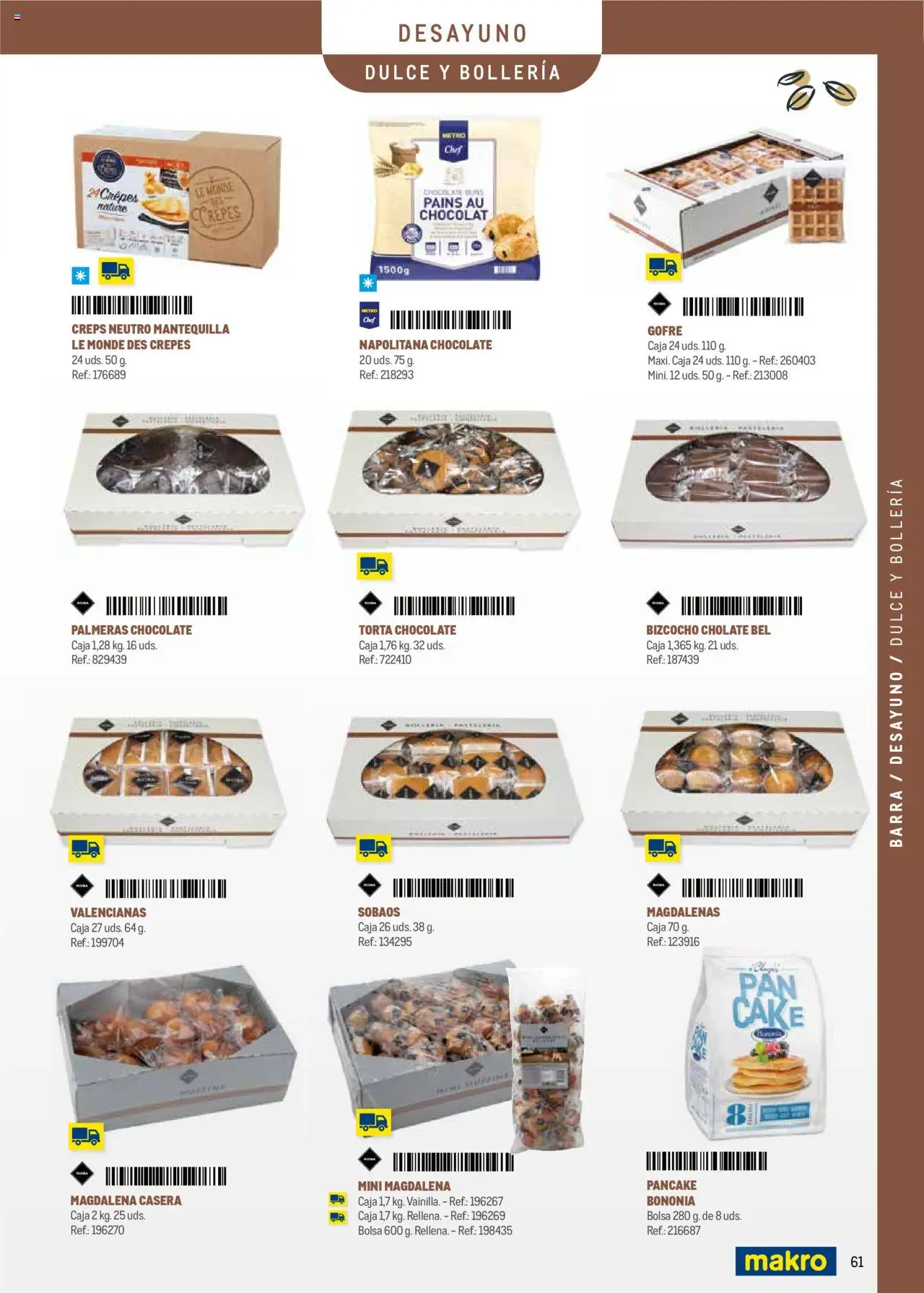 Makro - Menú y Barra Prat - Página de 61 - Válido desde 08/09/2025