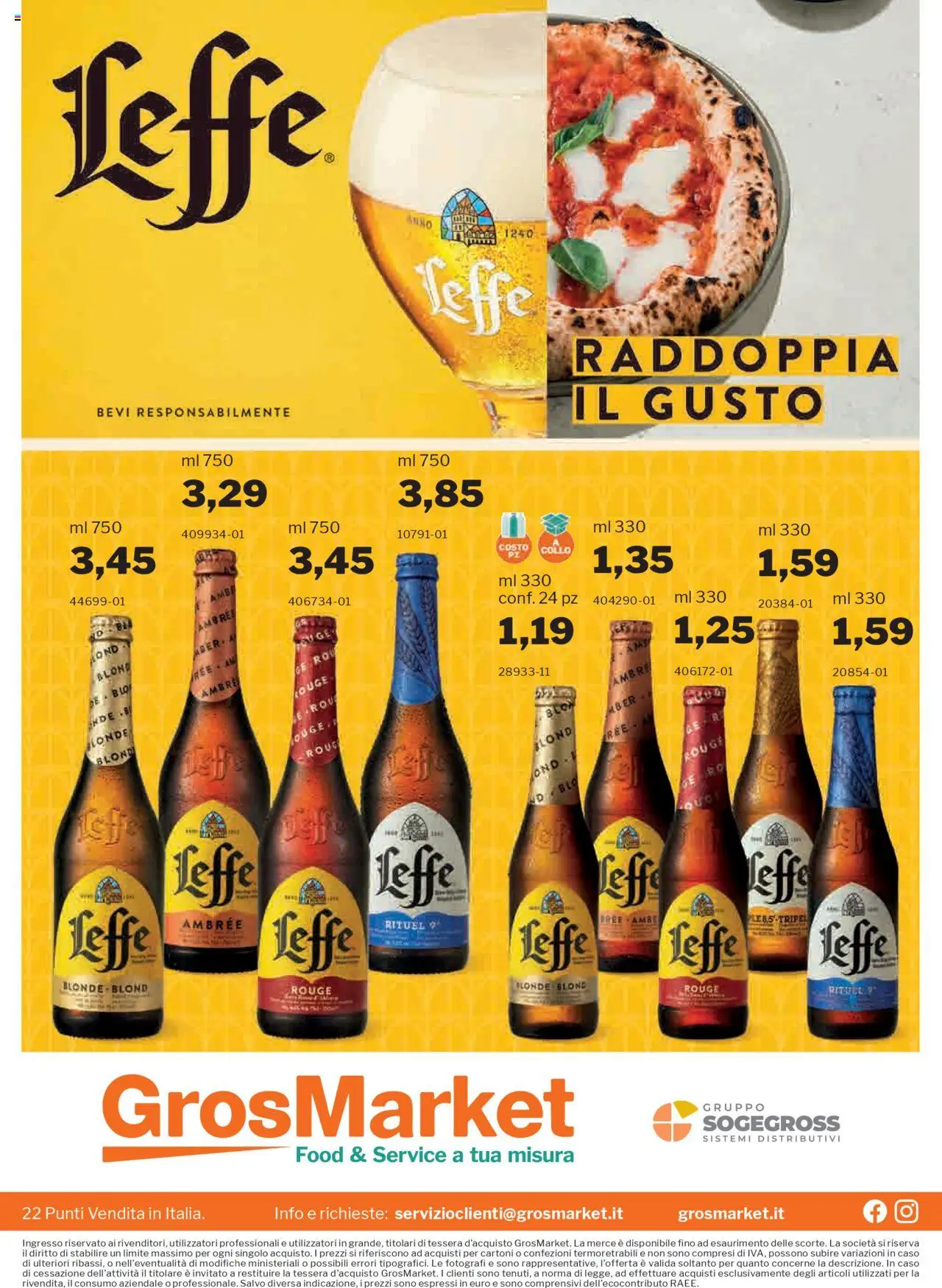 Volantino Birre Sogegross	 - pagina 26 - valido dal 21/05/2025