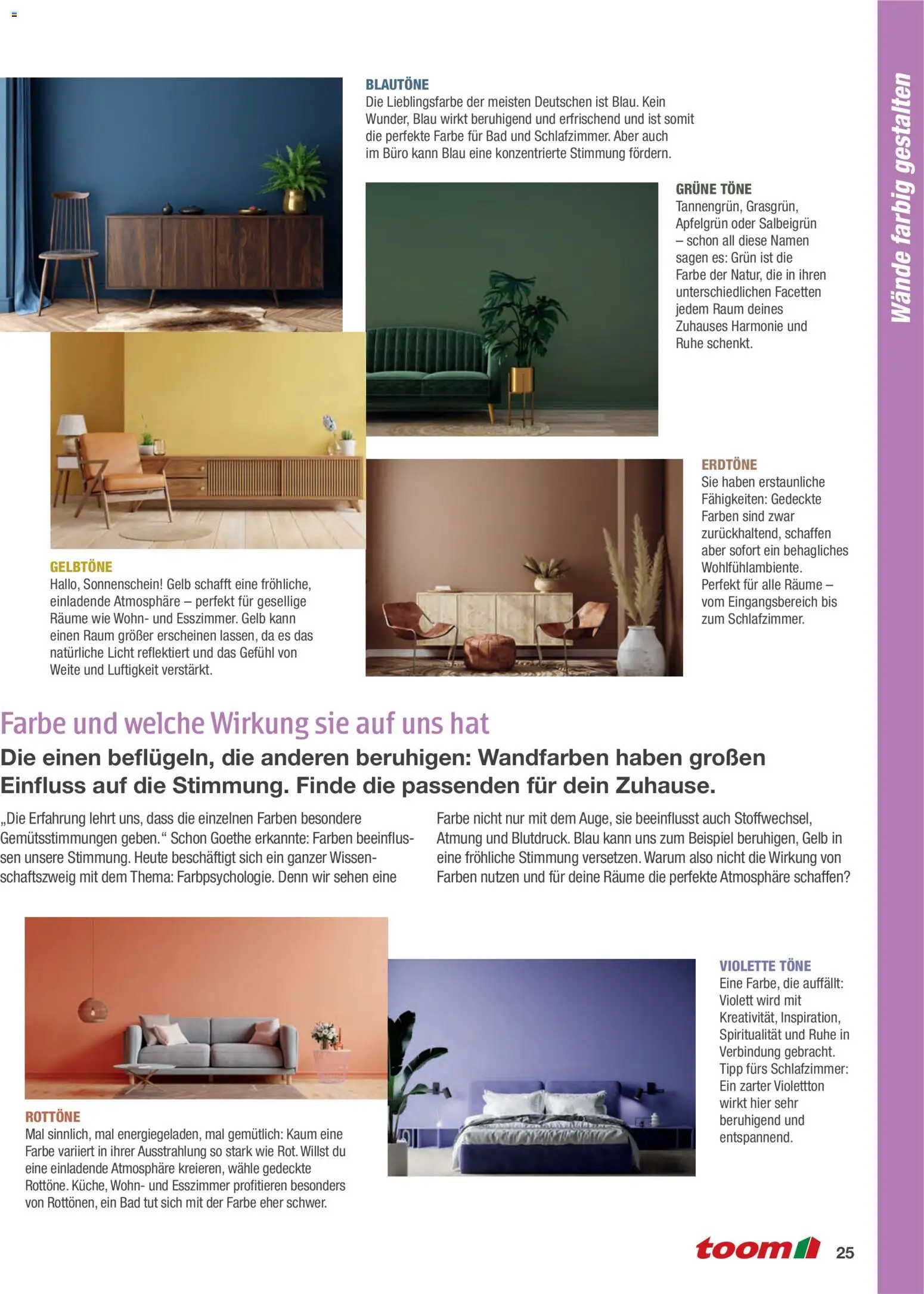 Toom Baumarkt Wände streichen und tapezieren - Seite 25 - gültig ab 01.01.2026