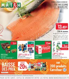 Aperçu Match Supermarché catalogue valable à partir du 07/10/2025
