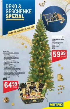 Vorschau Metro  Deko & Geschenke gültig ab 16.10.2025