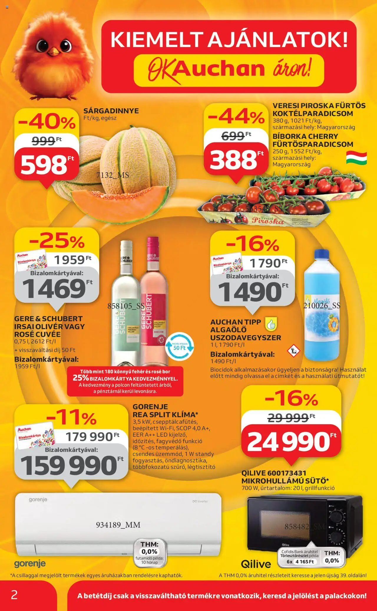 Auchan Akciós újság - 2oldal - érvényes 2025.07.17.-tól