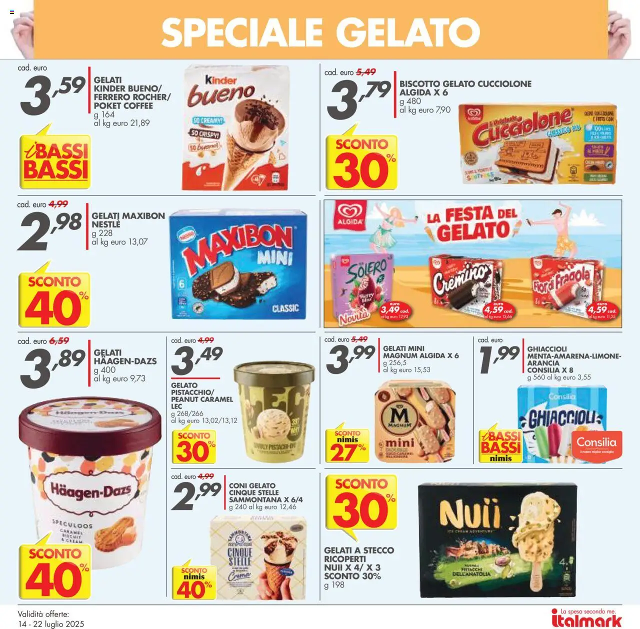Volantino Italmark	 - pagina 9 - valido dal 14/07/2025