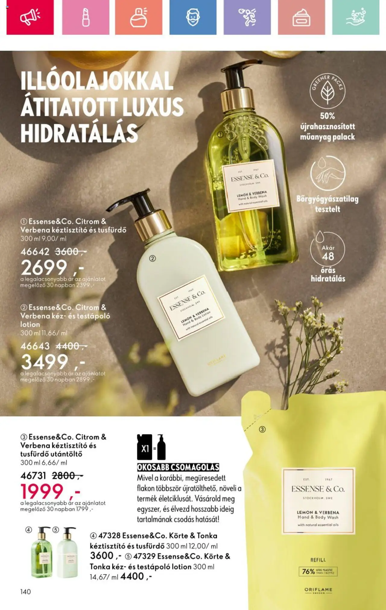 Katalógus Oriflame 2025/10 - 140oldal - érvényes 2025.07.06.-tól