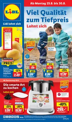 Vorschau Lidl Prospekt 	 gültig ab 25.08.2025