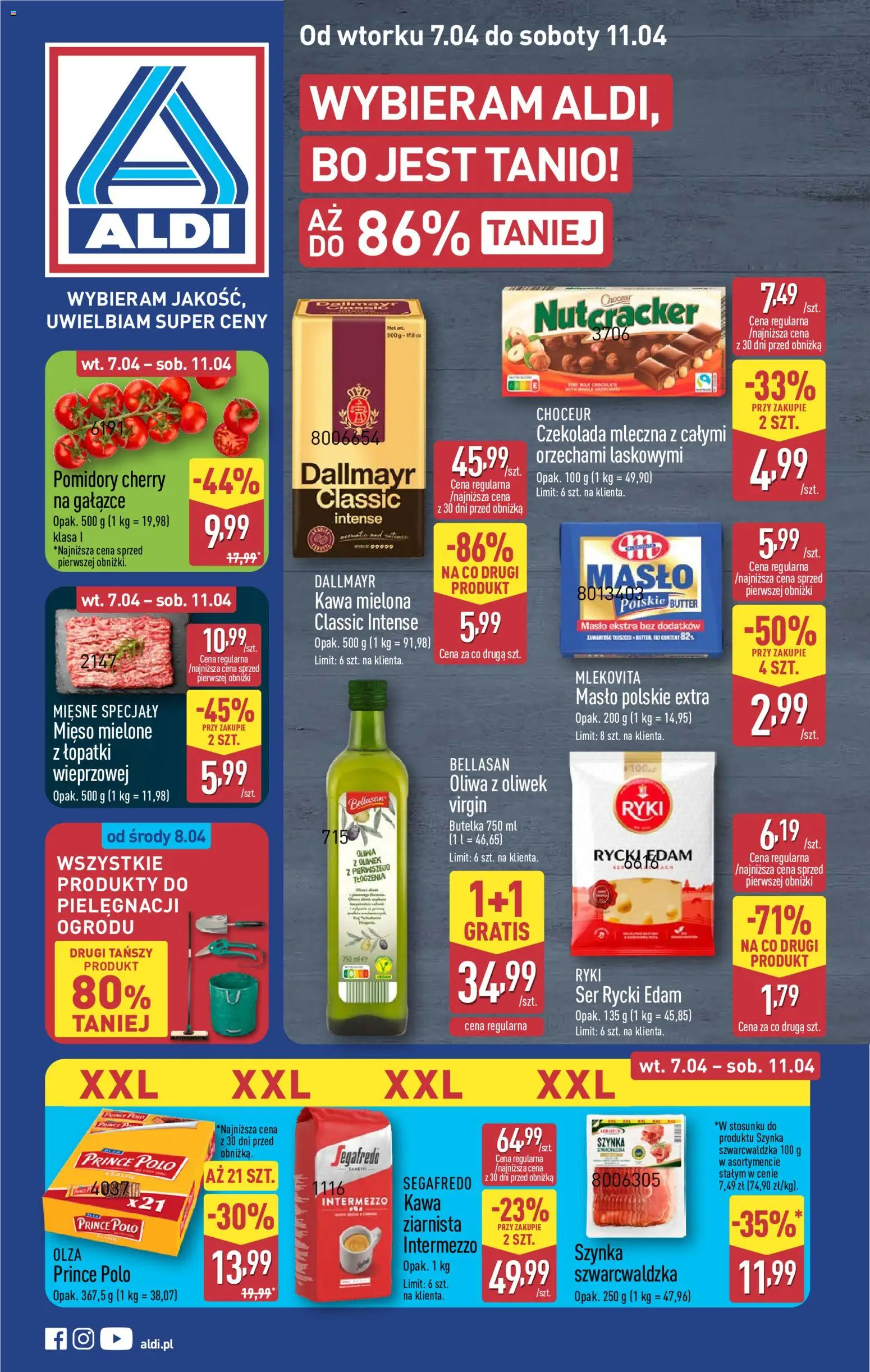 Aldi Polsko leták - strana 1- platný od 07.04.2026