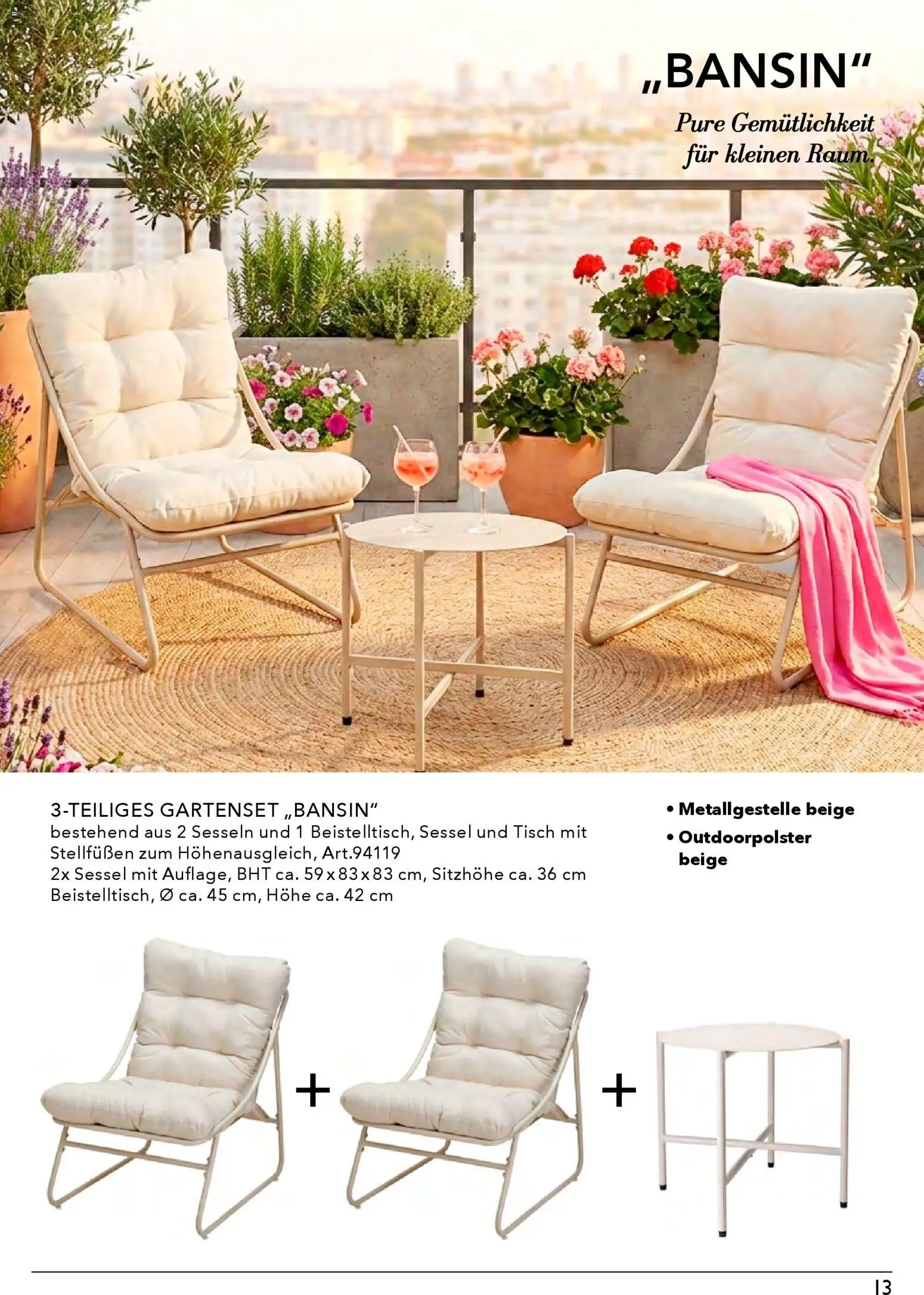 Rahaus Prospekt Gartenmöbel	 - Seite 13 - gültig ab 26.02.2026
