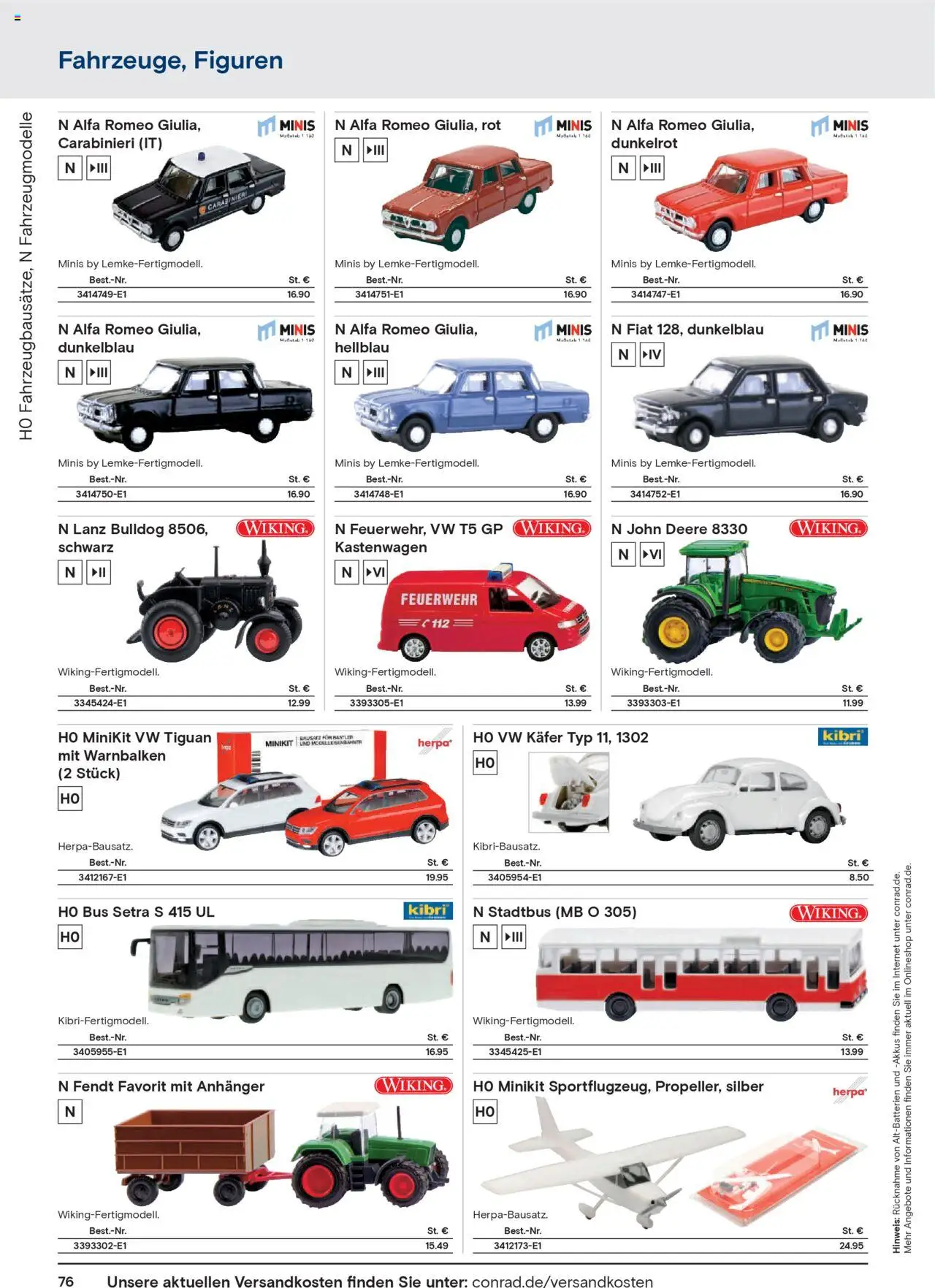 Conrad  Modellbahn Katalog - Seite 78 - gültig ab 25.08.2025