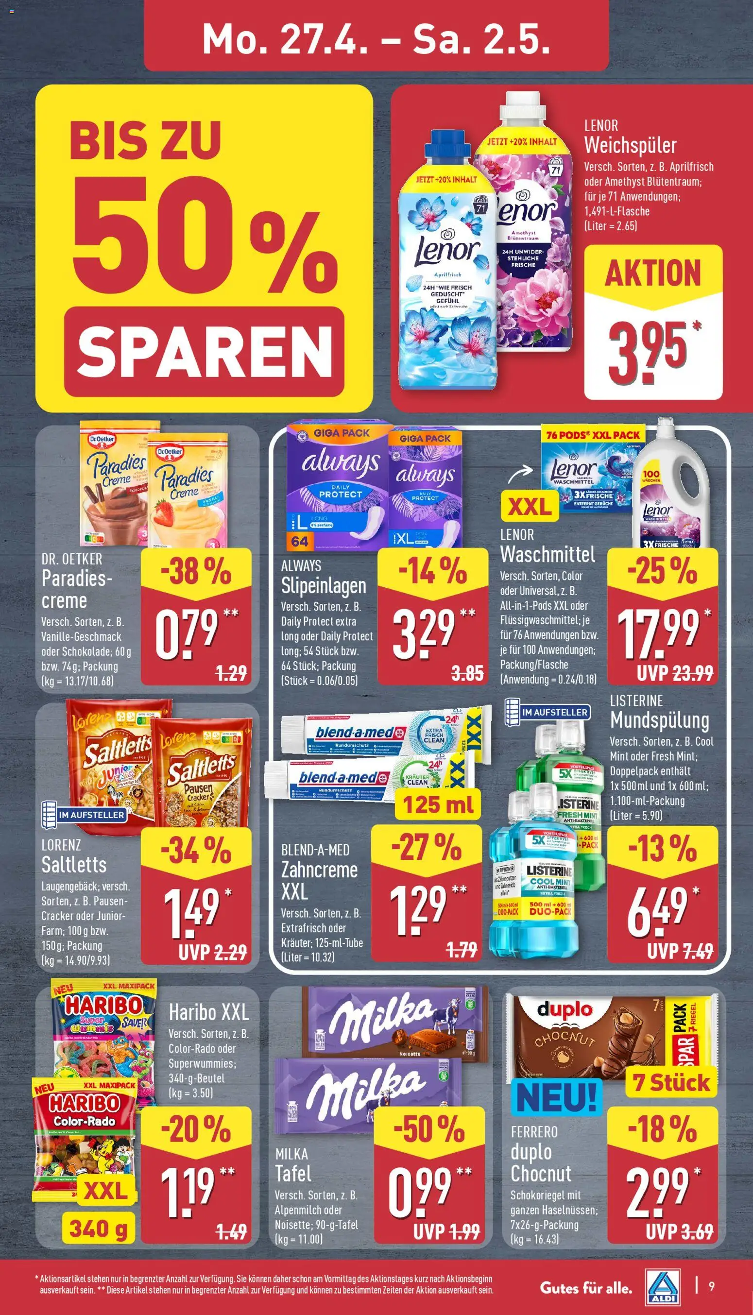 Aldi Prospekt 	 - Seite 9 - gültig ab 27.04.2026