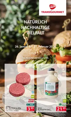 Vorschau Transgourmet Natürlich nachhaltige Vielfalt gültig ab 25.01.2026