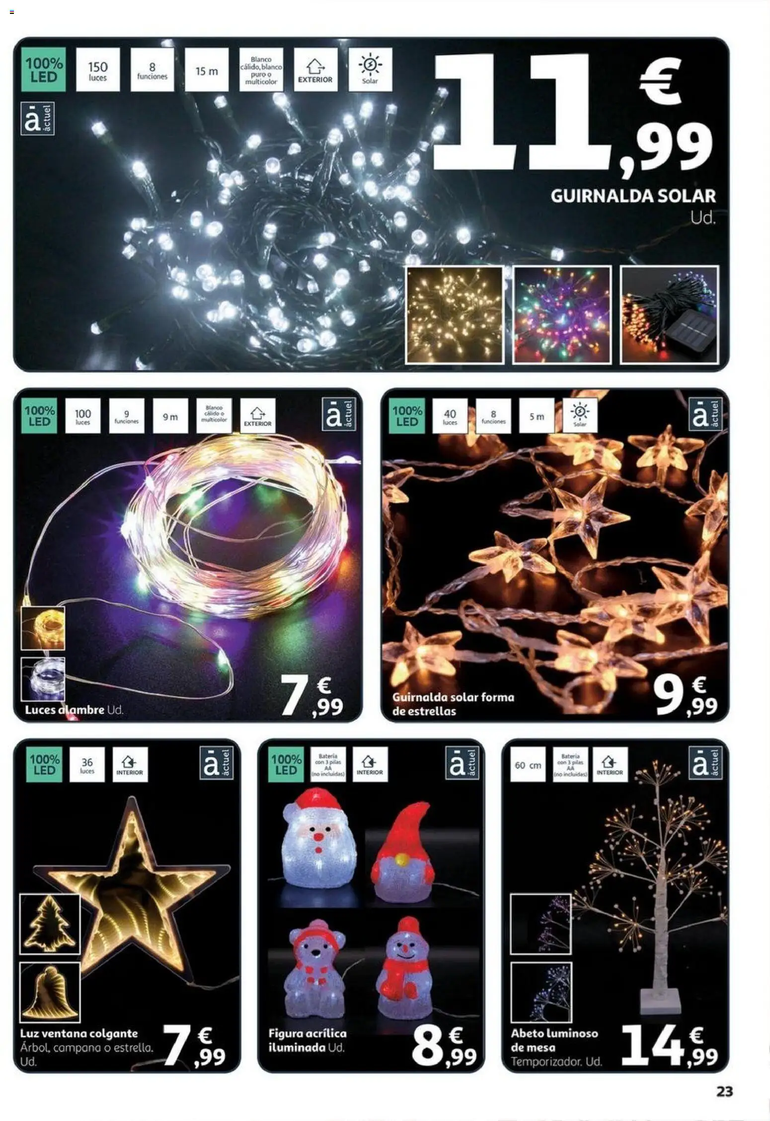 Alcampo - Decoración Navidad HG - Página de 23 - Válido desde 06/11/2025