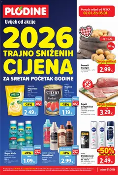 Plodine katalog od 02.01.2026