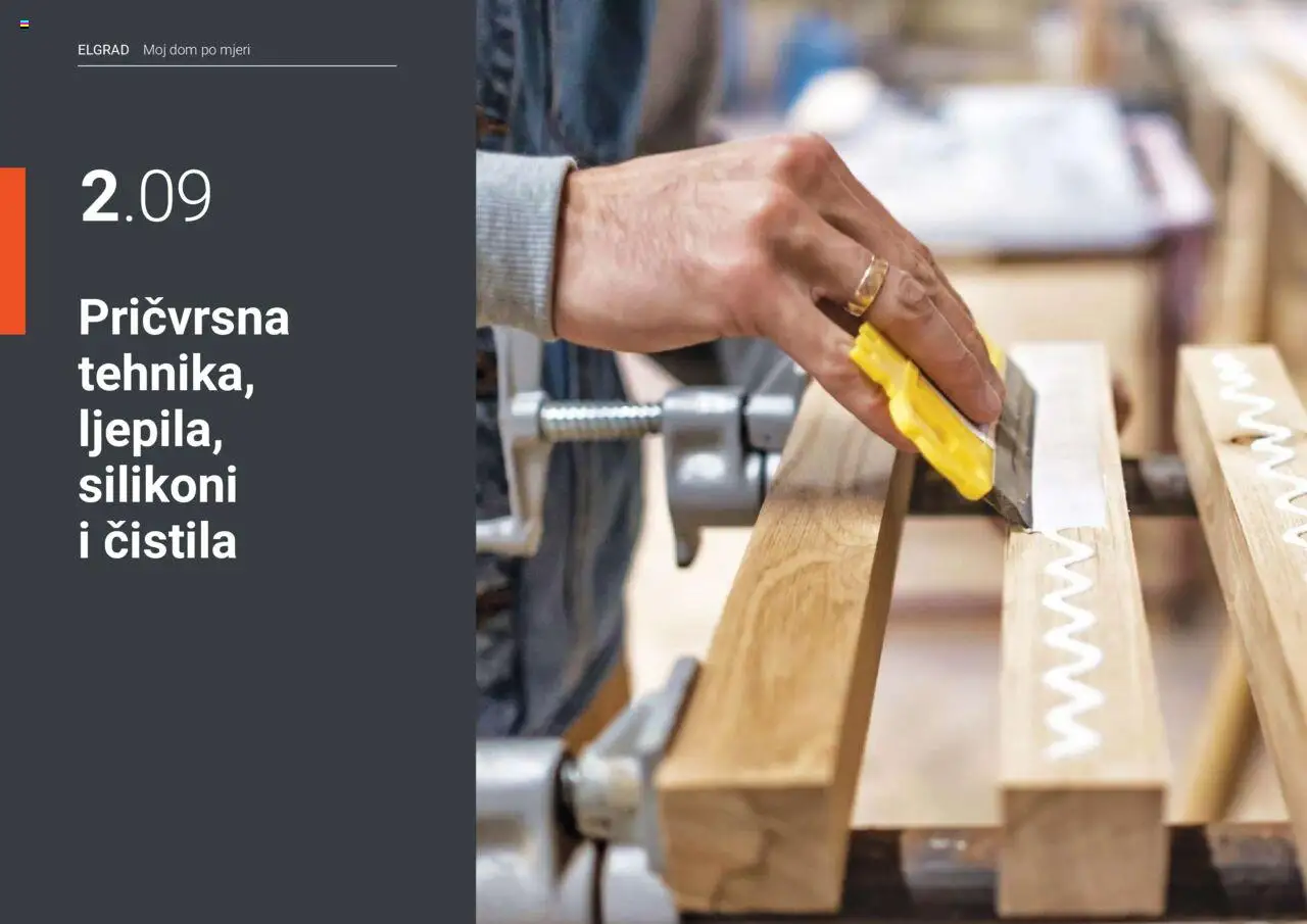 Elgrad - Pričvrsna tehnika, ljepila, silikoni i čistila - stranica 1- važeći od 06.10.2025