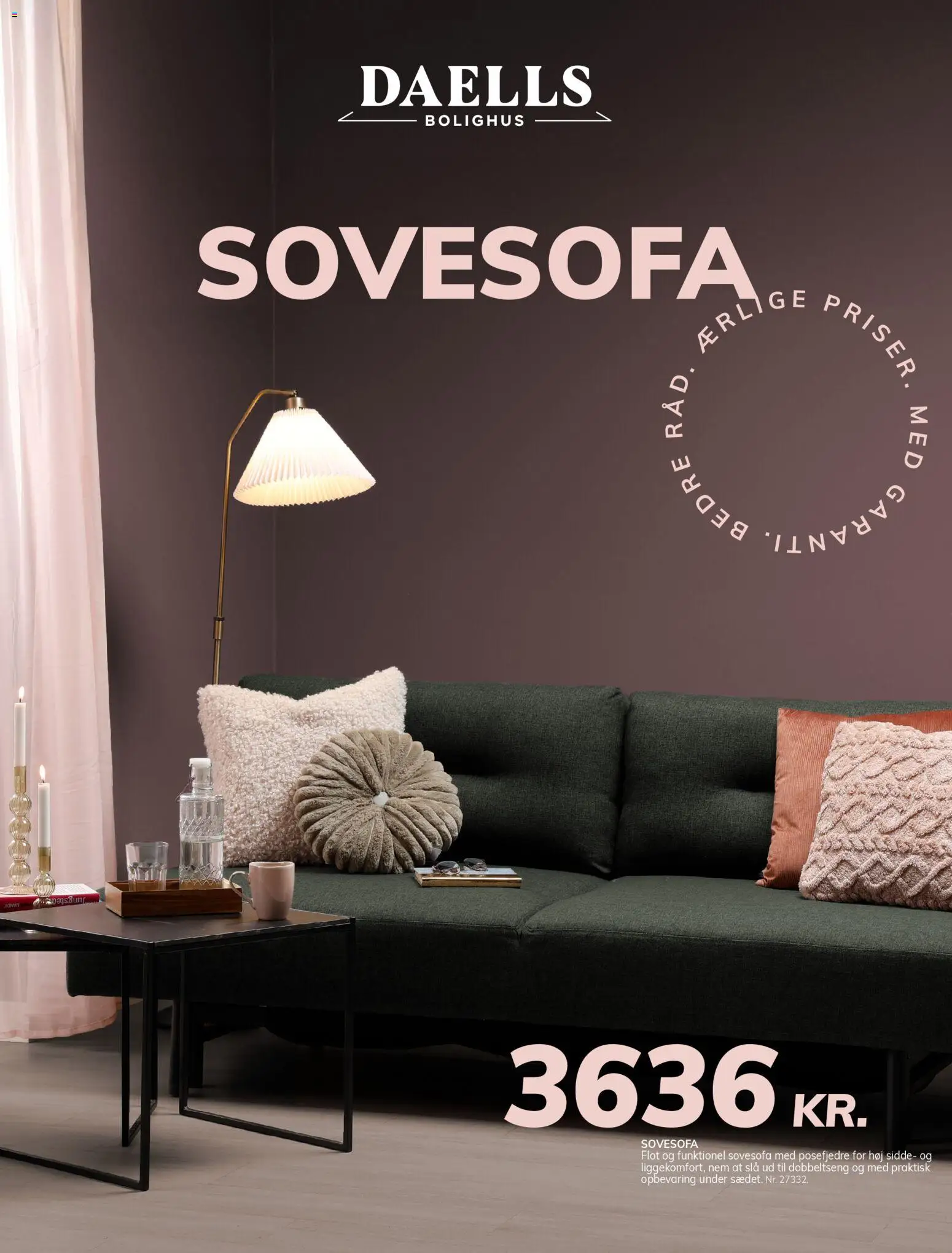 Daells Bolighus - Find din sovesofaer her - side 1- gyldig fra 14/11/2025