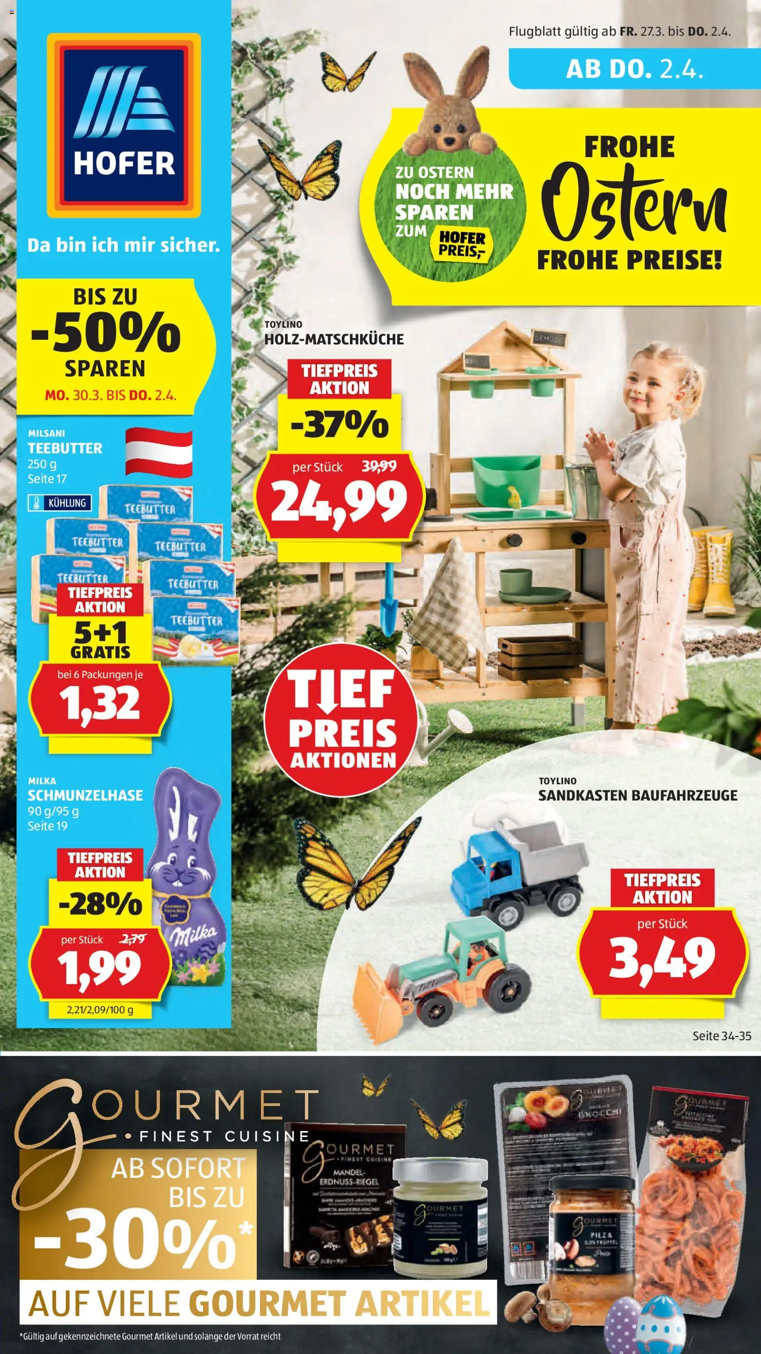Hofer Flugblatt - Seite 1- gültig ab 27.03.2026