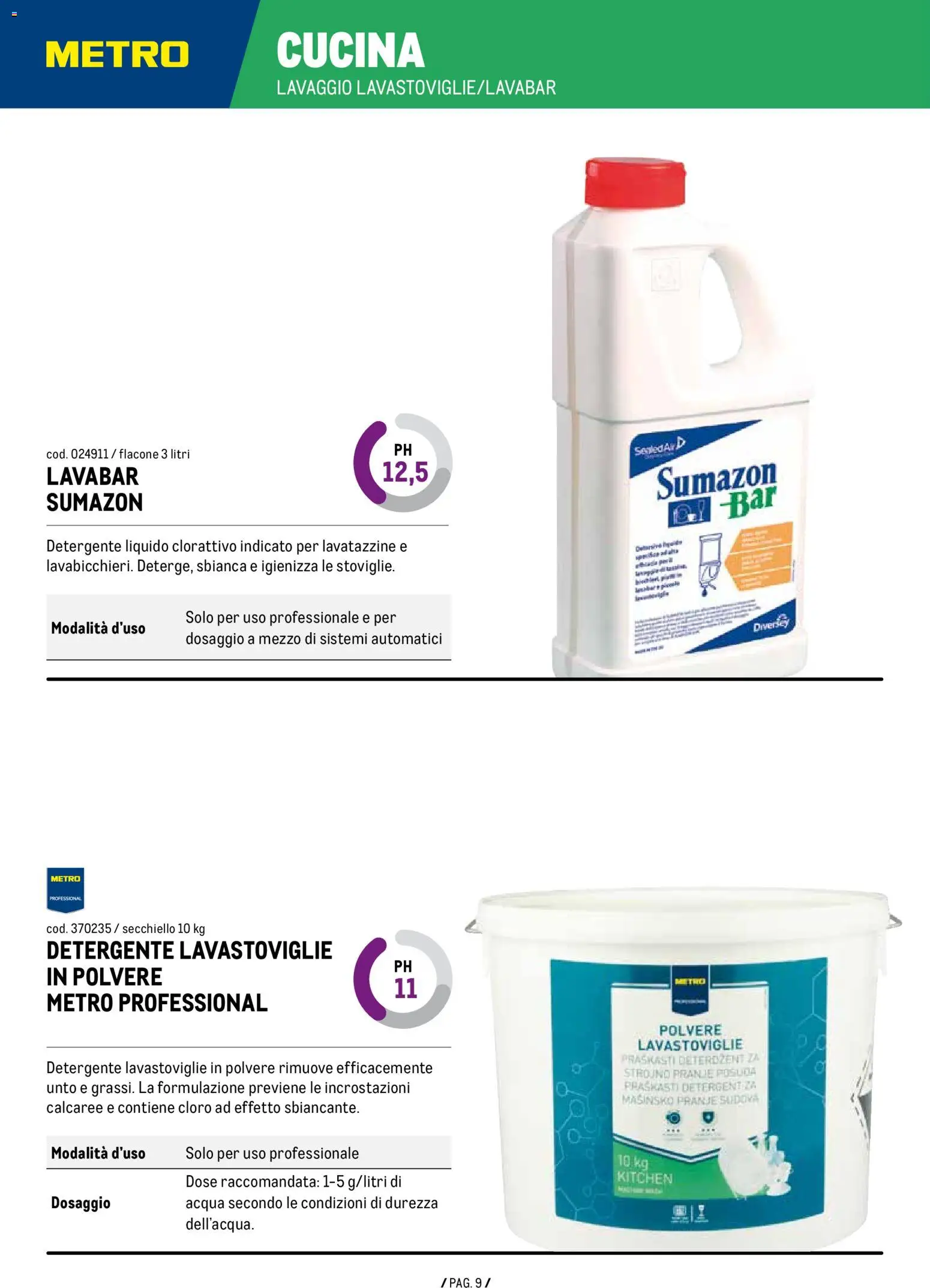 Metro Detergenza catalogo - pagina 9 - valido dal 07/01/2026