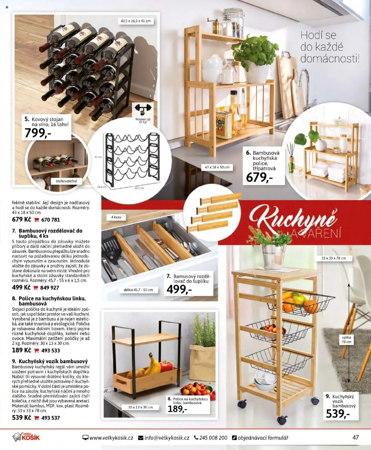 Velký Košík katalog - červenec  - strana 47- platný od 01.07.2025