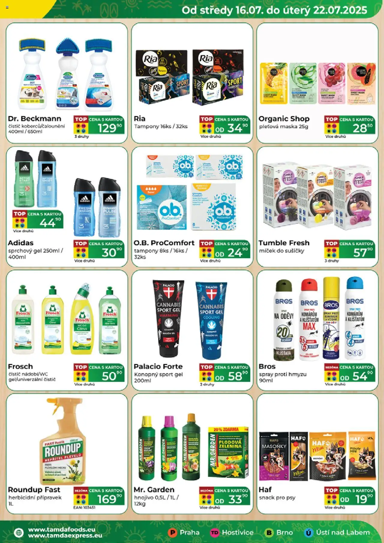 Tamda Foods leták - strana 5- platný od 16.07.2025