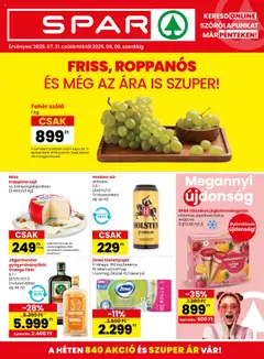 Előnézet Spar Akciós újság érvényes 2025.07.31.-tól
