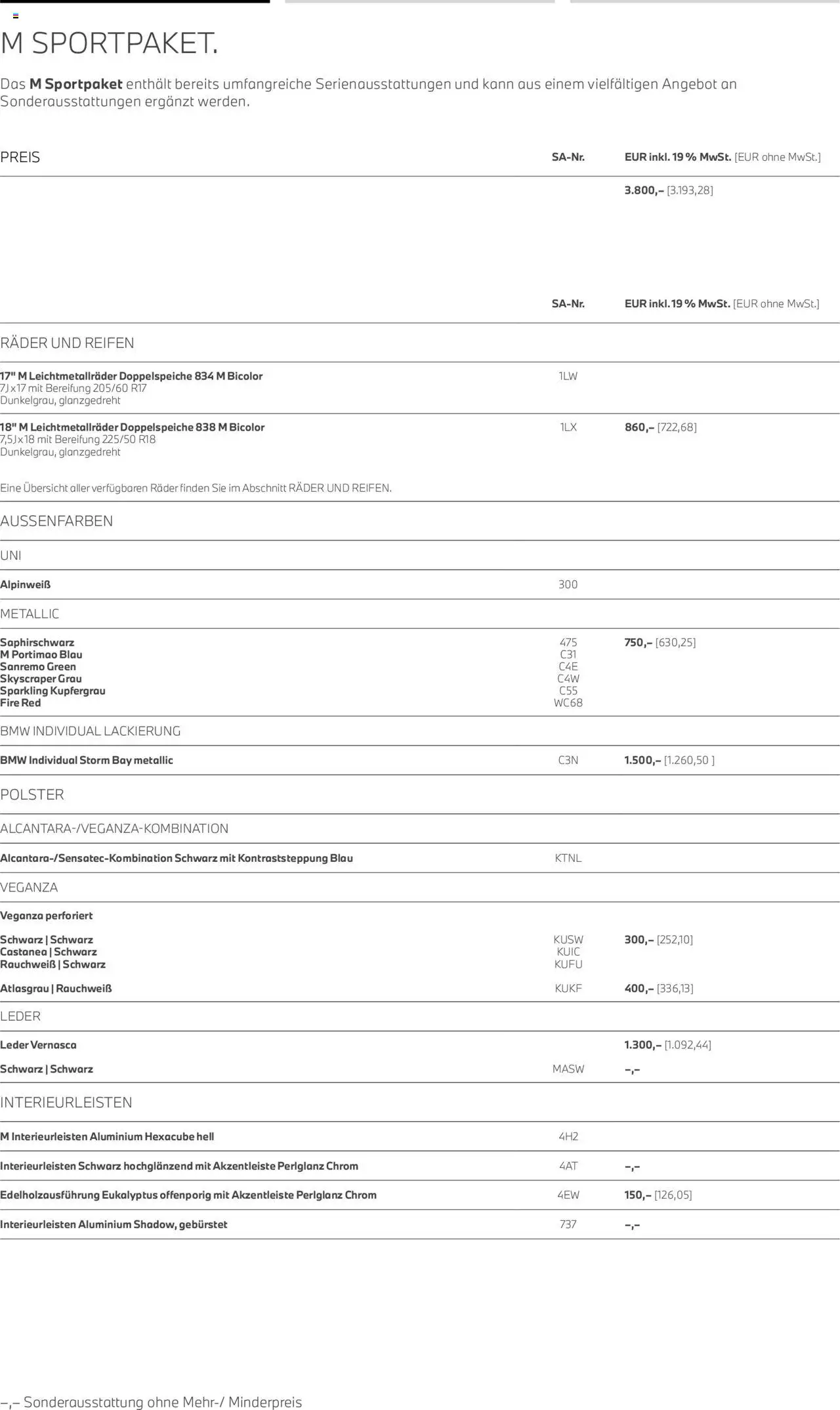 BMW 2er Active Tourer - Seite 10 - gültig ab 01.07.2025