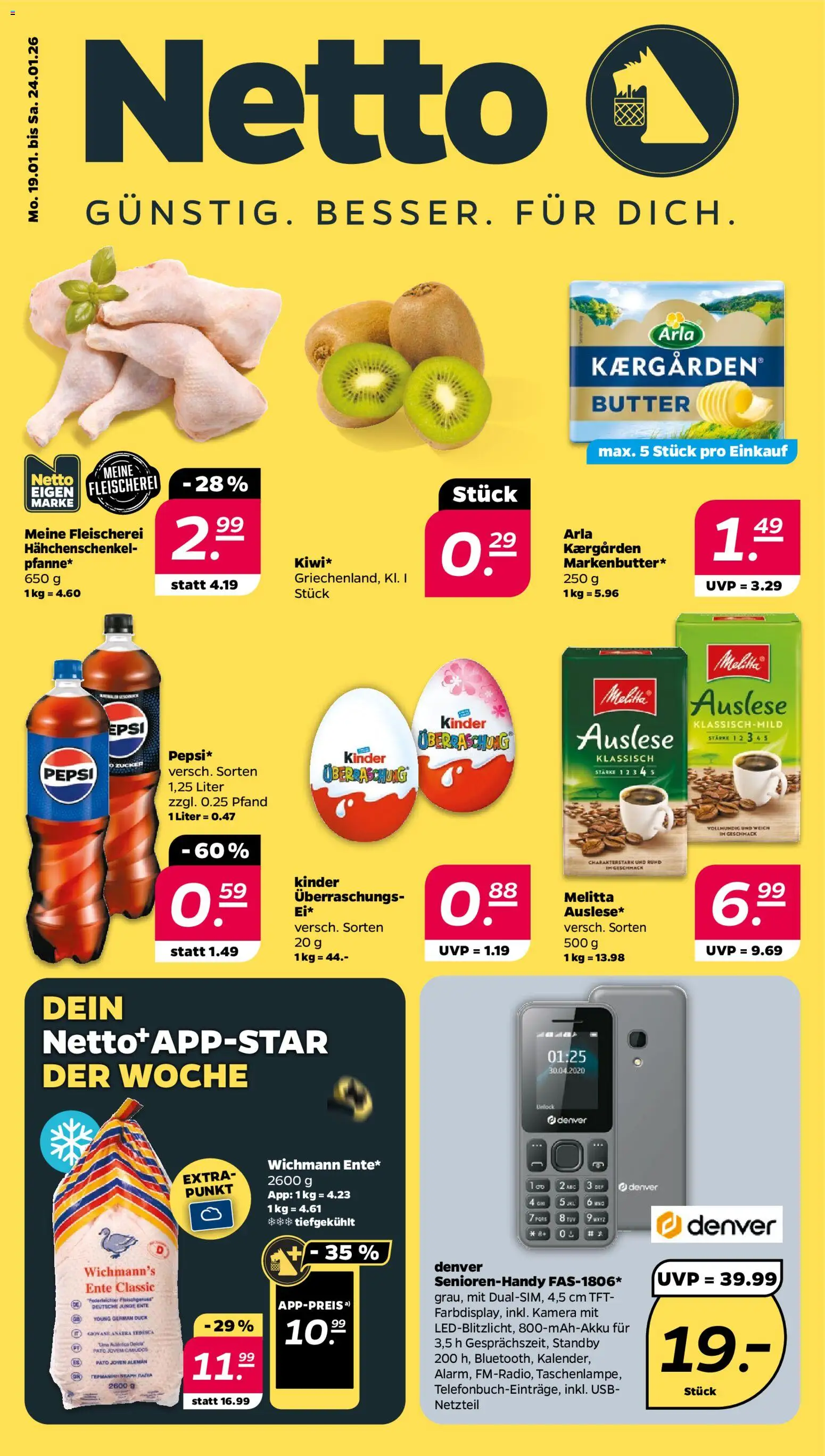 Netto Prospekt 	 - Seite 1 - gültig ab 19.01.2026