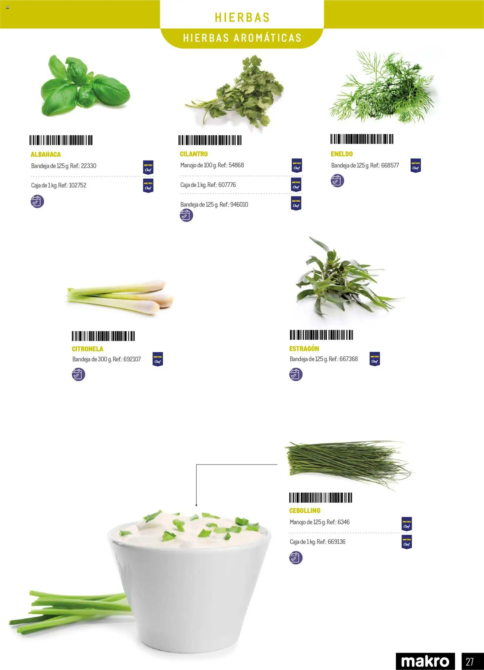 Makro - Especial Frutas y Verduras Península - Página de 27 - Válido desde 05/01/2026