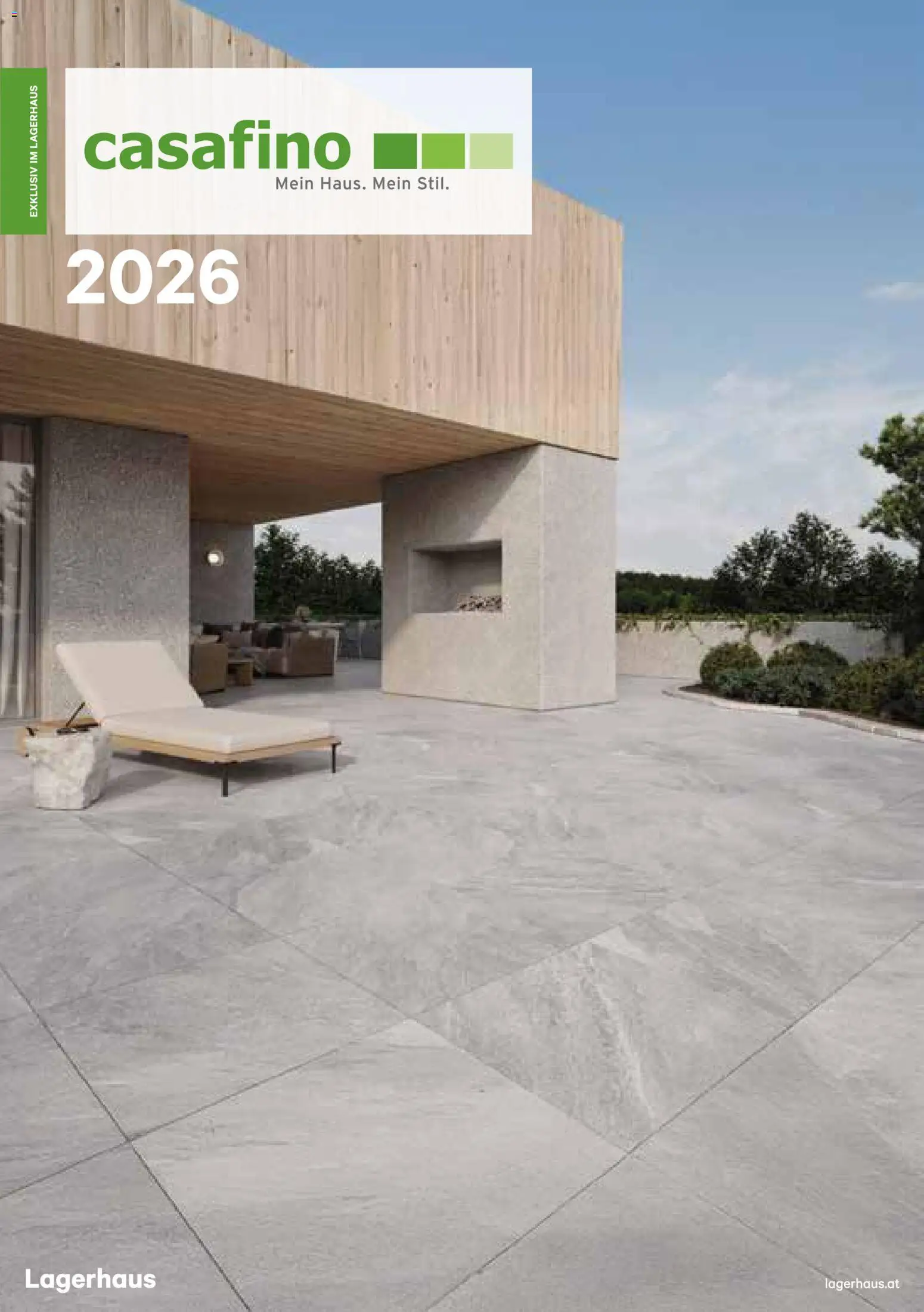 Lagerhaus  Casafino Katalog 2026 - Seite 1- gültig ab 02.01.2026