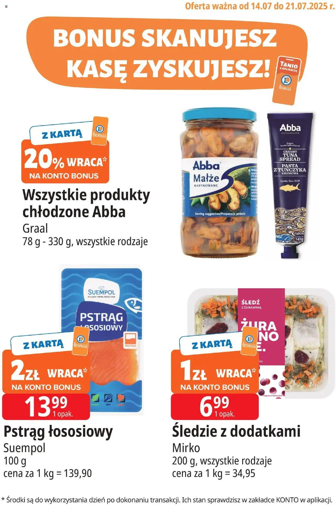 E.Leclerc Gazetka - Kupony dodatkowe - strona 1- ważny od 14.07.2025