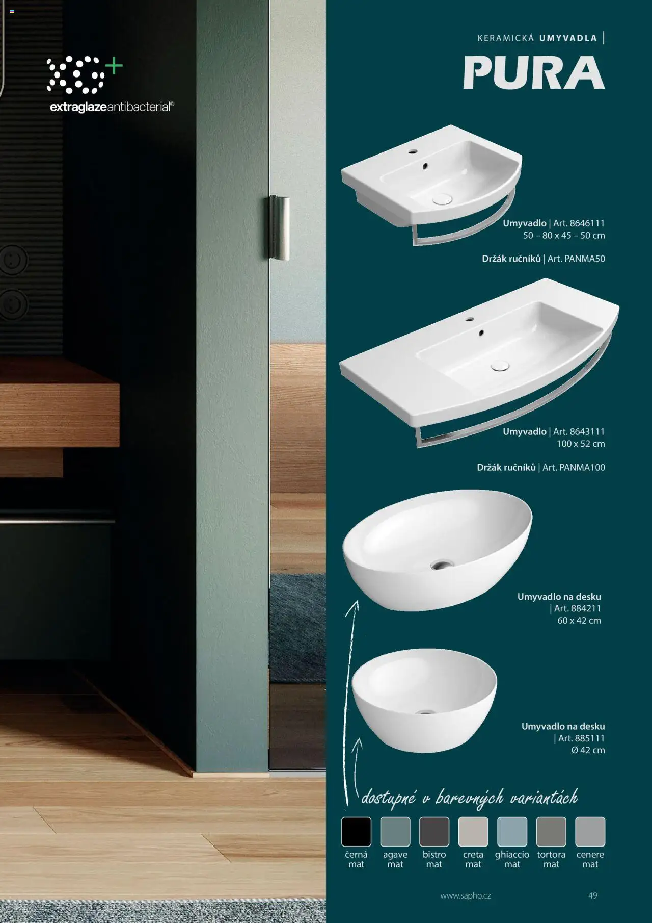 Sapho koupelny katalog - Koupelny inspirace - strana 49- platný od 17.04.2025