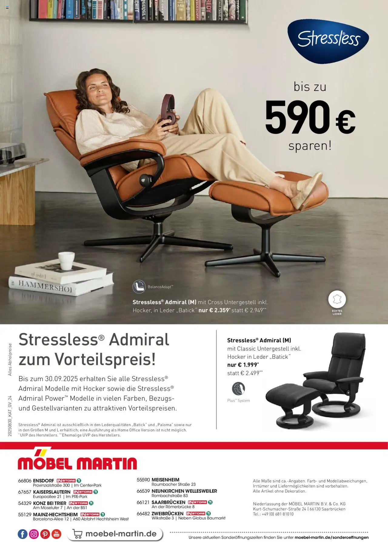 Möbel Martin Sessel & Sofas - Seite 24 - gültig ab 30.08.2025