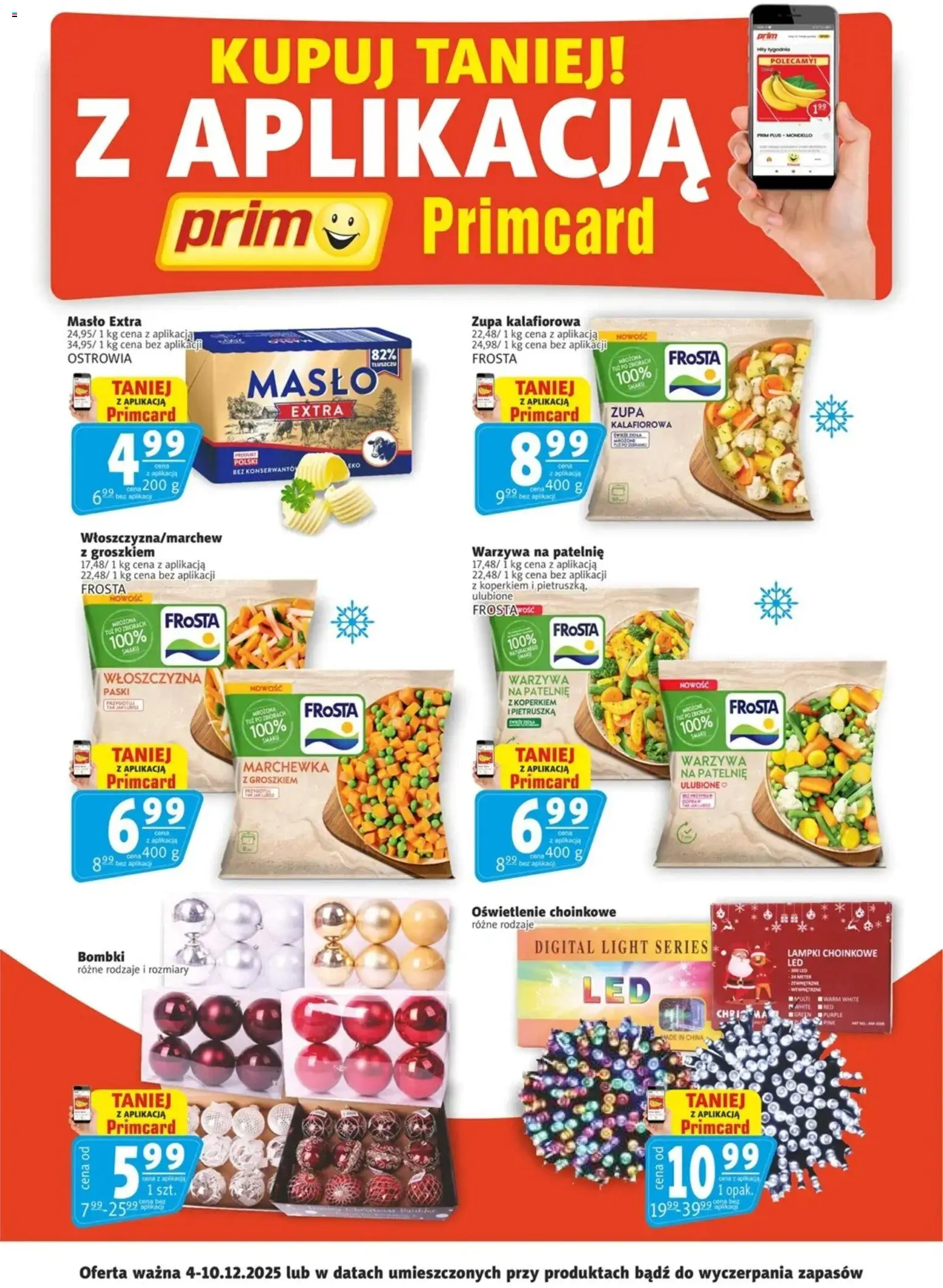 Prim Market Promocje - Primcard - strona 1- ważny od 04.12.2025