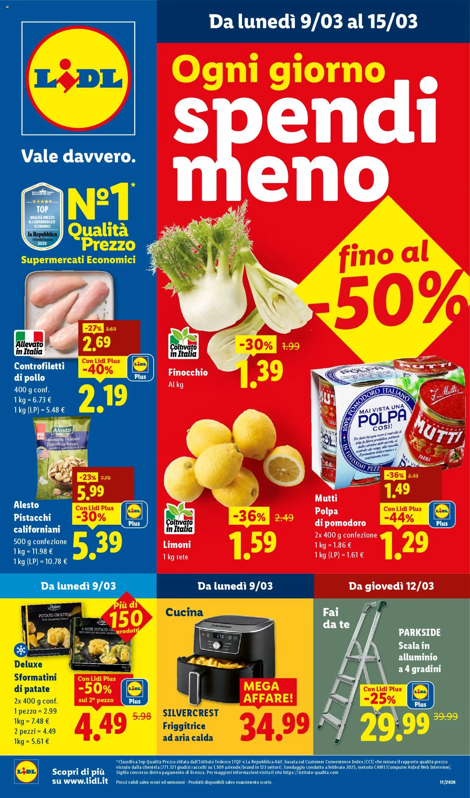 Lidl volantino - pagina 1 - valido dal 09/03/2026