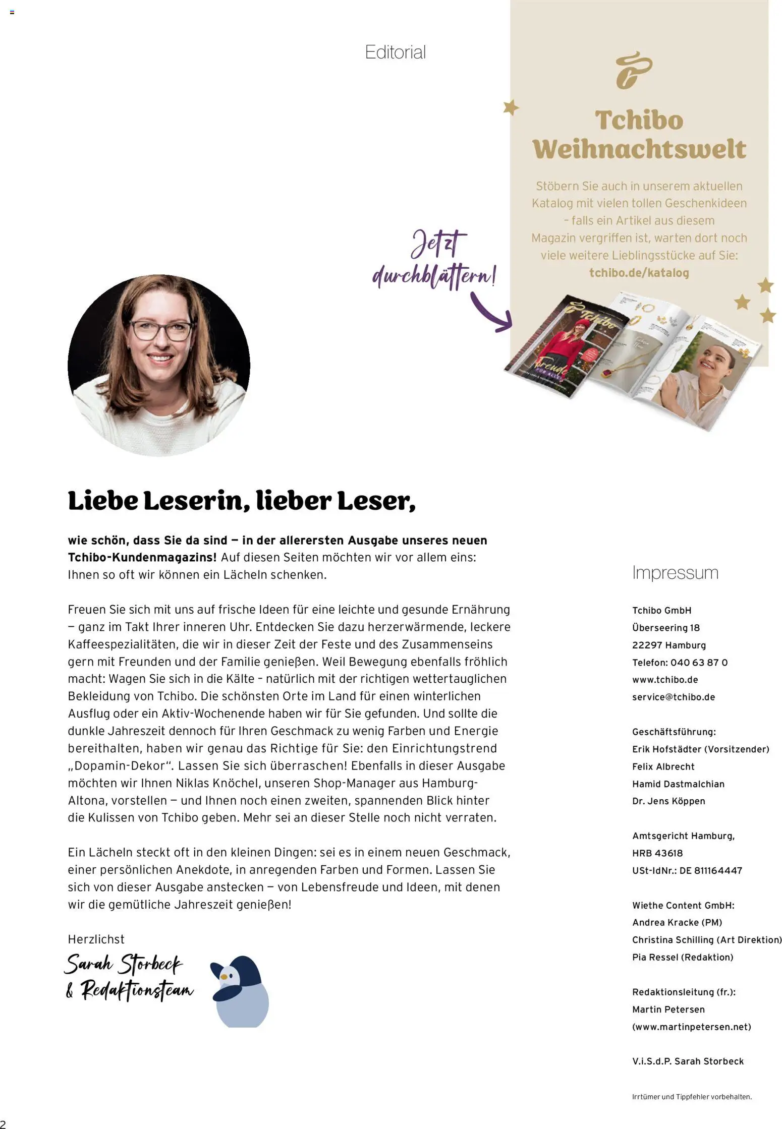Tchibo Katalog Moment - Seite 2 - gültig ab 01.12.2025